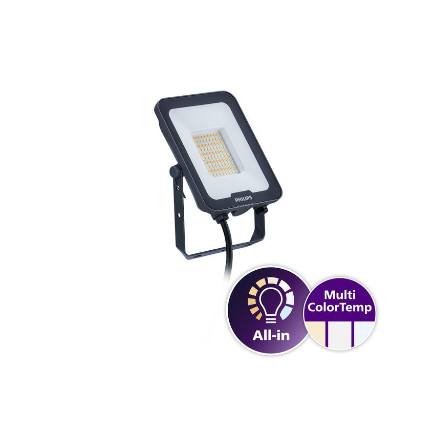 Naświetlacz LED Ledinaire BVP167 50W 5500/6000lm IP65 3000/4000/6500 K zmienna barwa światła 5 lat gw. 9,11402E+11 PHILIPS
