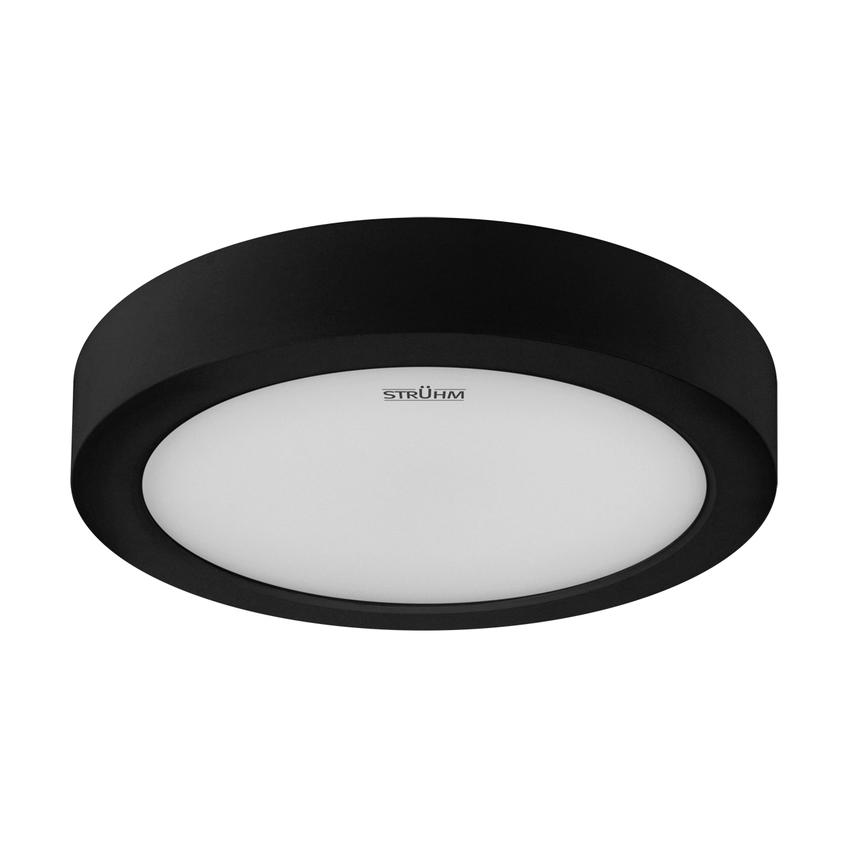 Oprawa sufitowa LED EDOR LED C 24W czarny ciepła/neutralna/zimna biel 04764 IDEUS