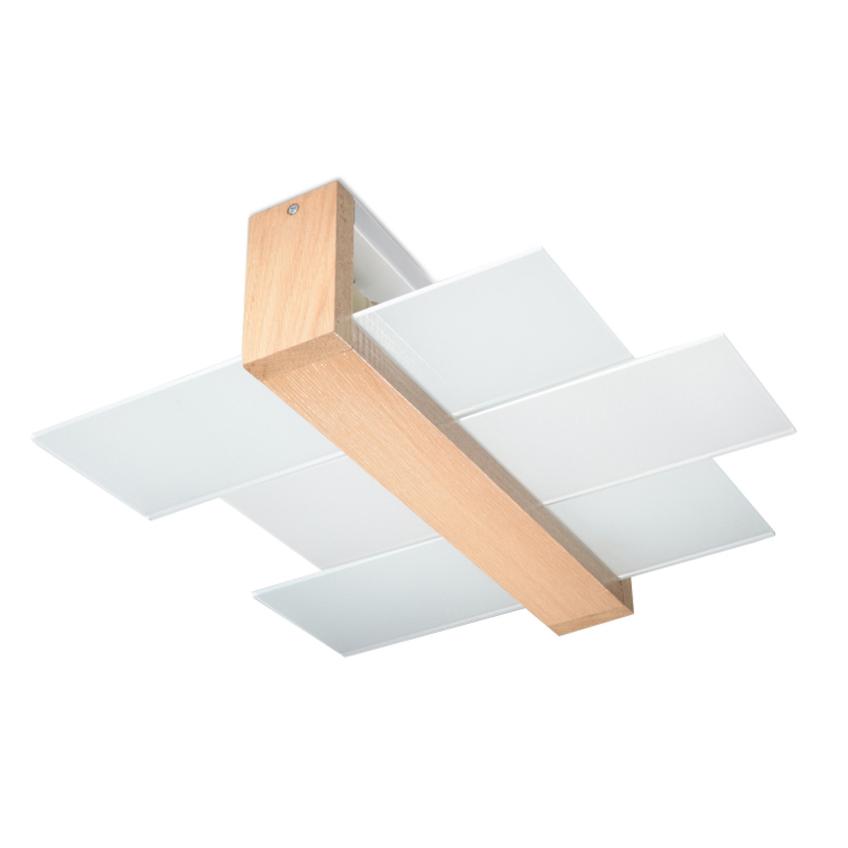 Sollux Plafon FENIKS 2 naturalne drewno SL.0076