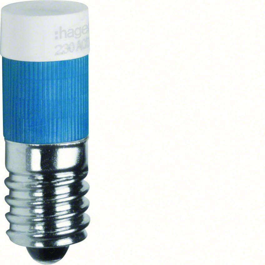 Żarówka LED E10 niebieski Berker 167804 WDA2727B HAGER