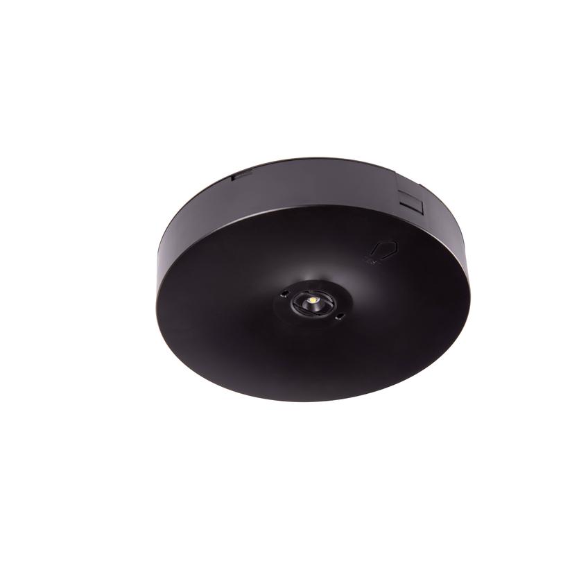 Oprawa awaryjna natynkowa Starlet Round LED SO 350 A 1H CT IP20 [BLK] / 230V 90965 INTELIGHT