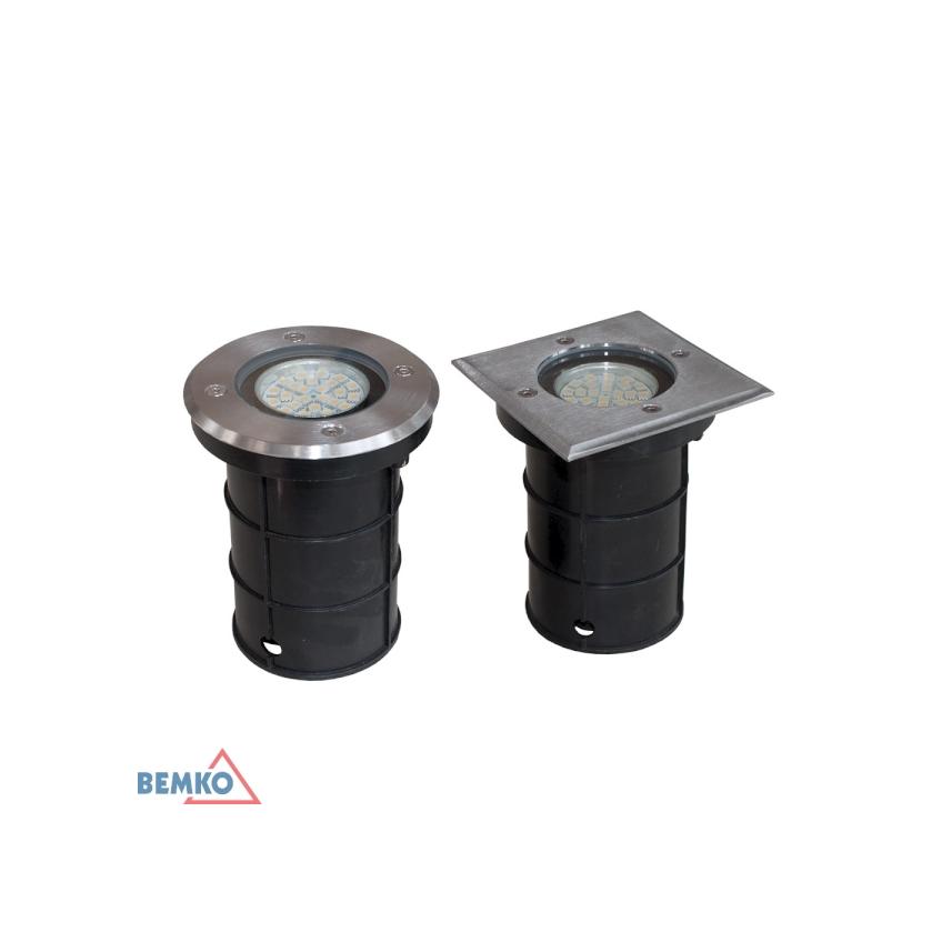 Oprawa najazdowa DORYT GU10 50W okrągła C42-OGR50 BEMKO
