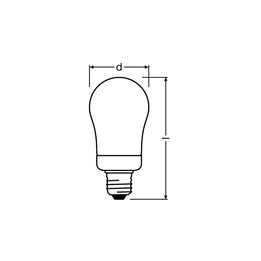 DVALUECLA 11W/827 220-240V E27 10X1OSRAM
