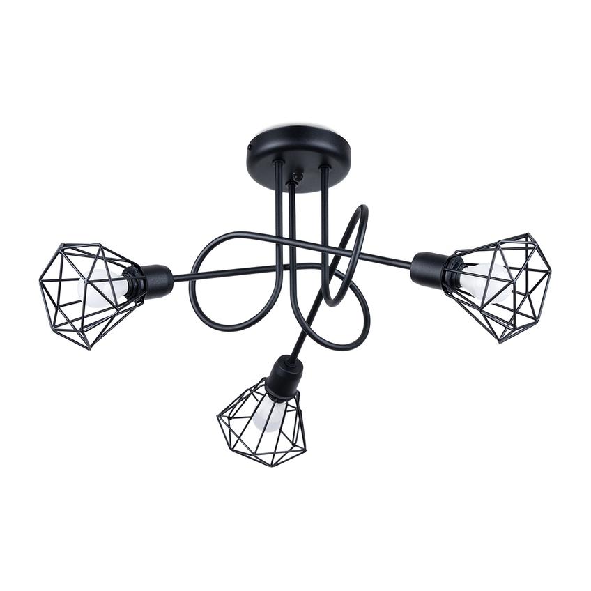 Sollux Żyrandol ARTEMIS 3S czarny SL.1109