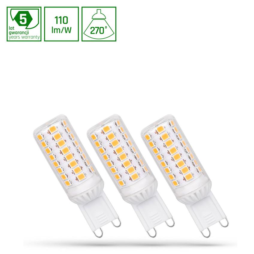 LED G9 230V 4W CW DIMMABLE SMD 5 LAT PREMIUMSPECTRUM