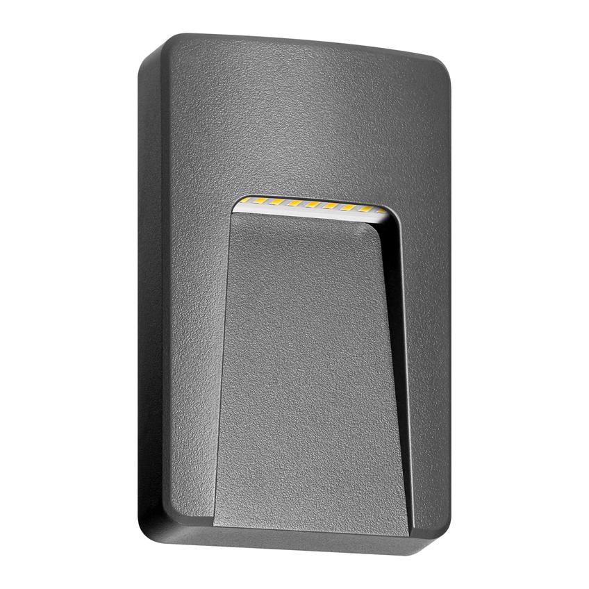 Lampa elewacyjna LED SLIGO 3W 240lm IP65 4000K biała neutralna szary AD-OP-6607GL4 ORNO