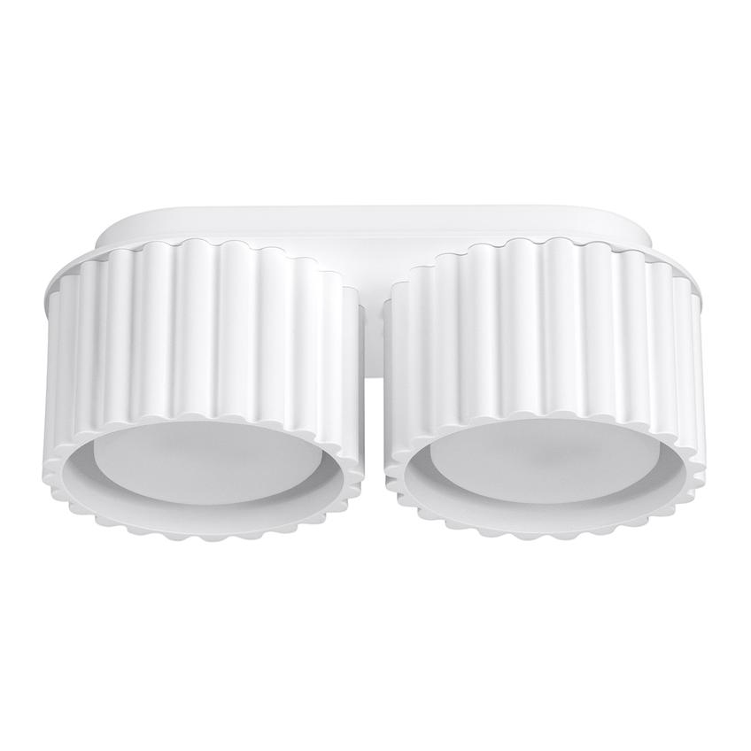 SOLLUX Plafon AURA 2 biały Gx53 ; SL.1783