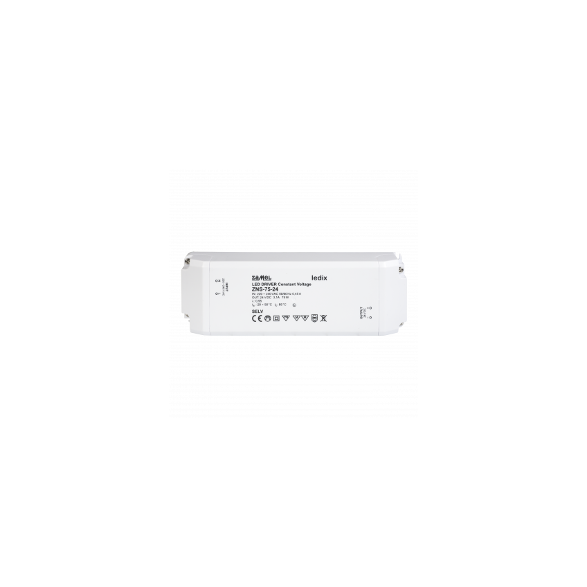ZASILACZ LED SLIM 24V DC 75W TYP: ZNS-75-24 LDX10000155 LDX10000155-WPL ZAMEL