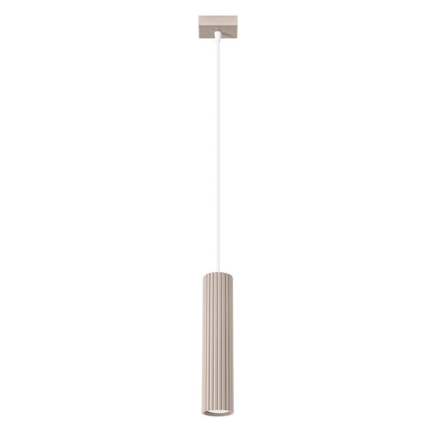 SOLLUX Lampa wisząca KARBON 1 taupe ; SL.1759