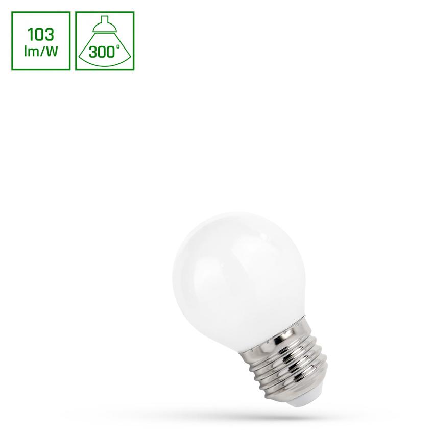 LED KULKA E-27 230V 4W COG NW WHITE SPECTRUM