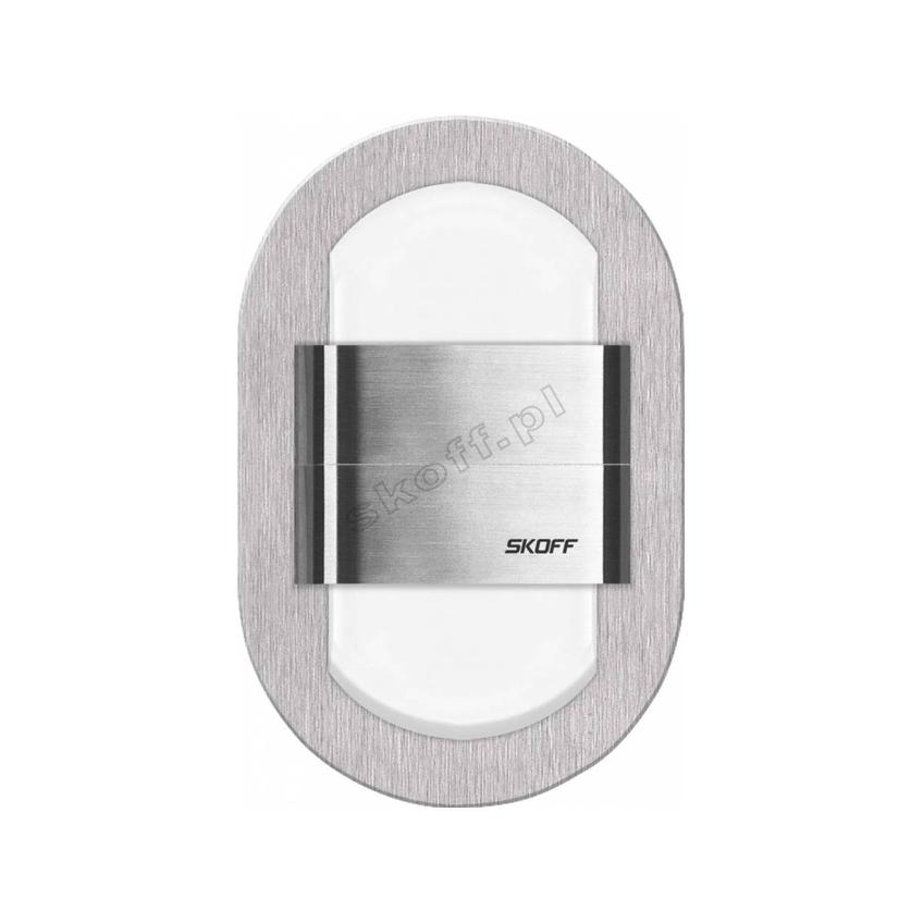 DUO RUEDA – K(szlif) / WW (ciepły biały) [obud. INOX] ML-RDU-K-H-1-PL-00-01 SKOFF
