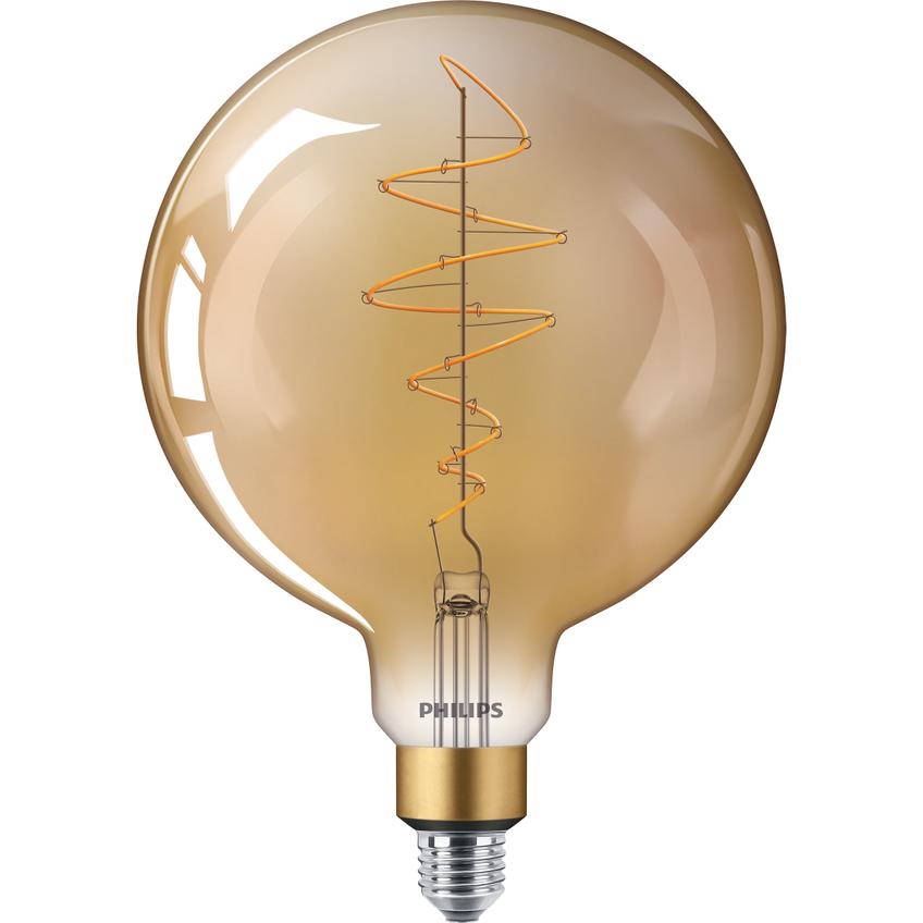 Żarówka LED ściemnialna 7W=40W 470lm 1800K LED classic-giant 40W E27 G200 GOLD 9,29003E+11 PHILIPS