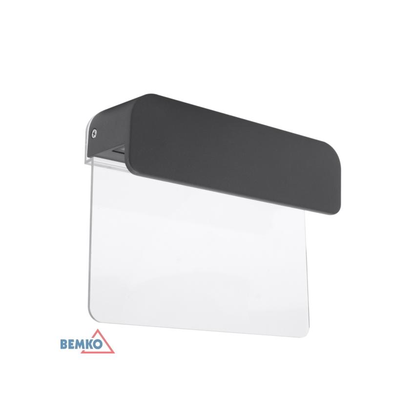 OPRAWA ELEWACYJNA VALANT 11W 4000K 940LM IP65 200X157MM NUMER GRAFIT C25-EL1-N-011GR-4K BEMKO