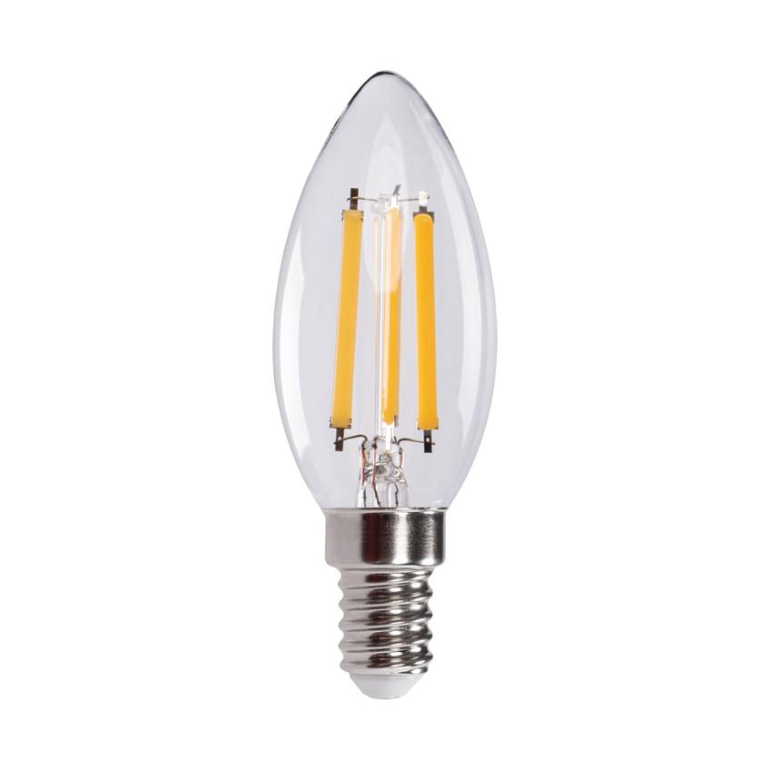 XLED C35E14 7W-CW Żarówka LED świeczka XLED C35E14 7W-CW barwa chłodnobiała 6500K 1055Lm 38418 KANLUX