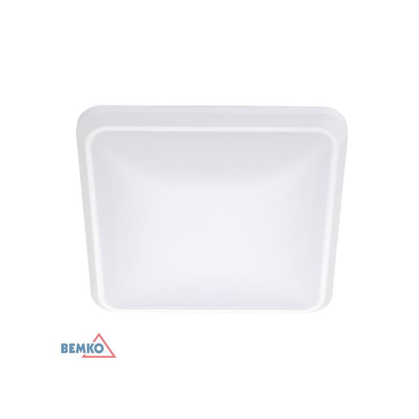 PLAFONIERA LED DORIA 12W 4000K 860LM IP20 KWADRAT C38-ST58-124 BEMKO