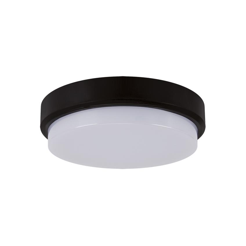 Ideus plafon zewnętrzny LED Aron C 12W 1200lm 4000K czarny O17,5cm IP65 03800 IDEUS