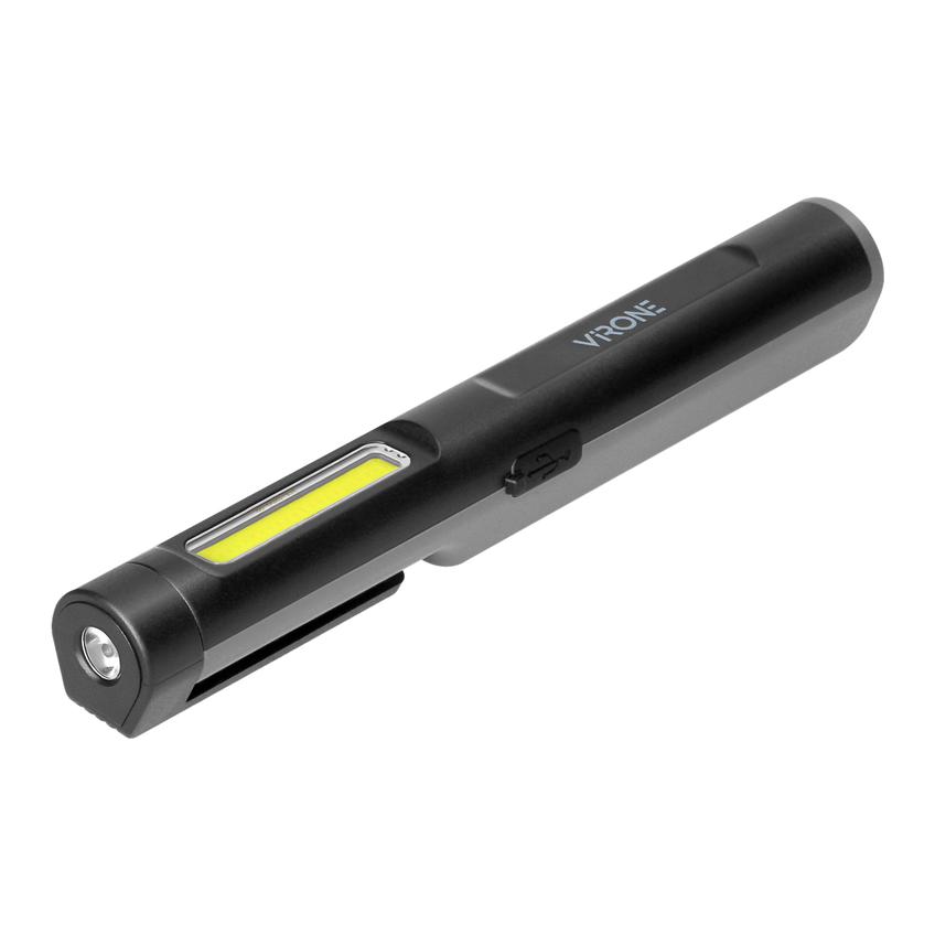 Latarka warsztatowa LED, 5+3W, 300lm+70lm, 600mAh, magnes, klips WL-16 ORNO
