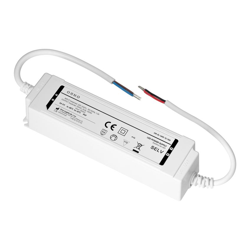 Zasilacz LED IP67, hermetyczny, 12V, 100W, plastikowa obudowa OR-ZL-1678/12/100 ORNO
