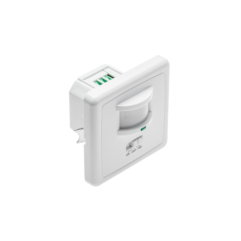 GTV CZUJNIK RUCHU CR-4 LED, MIN. 40W, max. 500W, AC 220-240V, 50/60Hz, KĄT DZIAŁANIA 160*, ZASIĘG 12M ± 1-2,5m, IP20, WSPÓŁPRACUJE Z LED, WPUSZCZANY, BIAŁY CR-CR4L00-00 GTV Poland