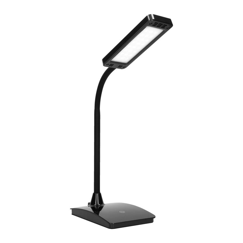 Lampka biurkowa LED 6W szkolna nocna regulacja jasności ściemniania czarna VIRONE DL-8/B ORNO