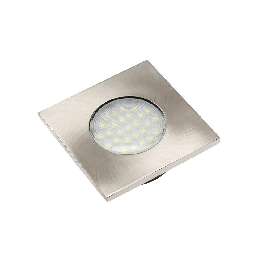 GTV ZESTAW LEDOWY MARBELLA PLUS, WPUSZCZANY, 3X KWADRAT 27 LED 3528SMD, AC 230V, 1.5W, 6400K LD-KWP27ZB-53 GTV Poland