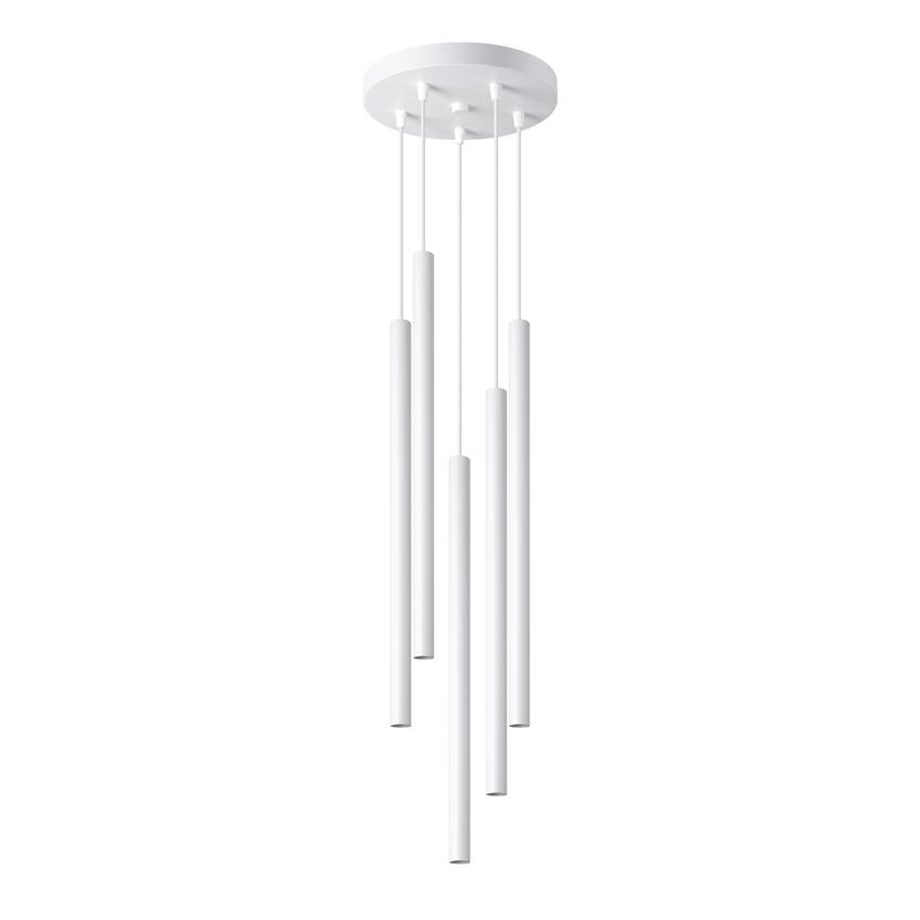 Sollux Lampa wisząca PASTELO 5P biała SL.1175