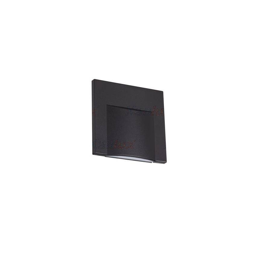 Oprawa schodowa ERINUS LED L B-WW barwa ciepła 12V Czarny 33332 KANLUX
