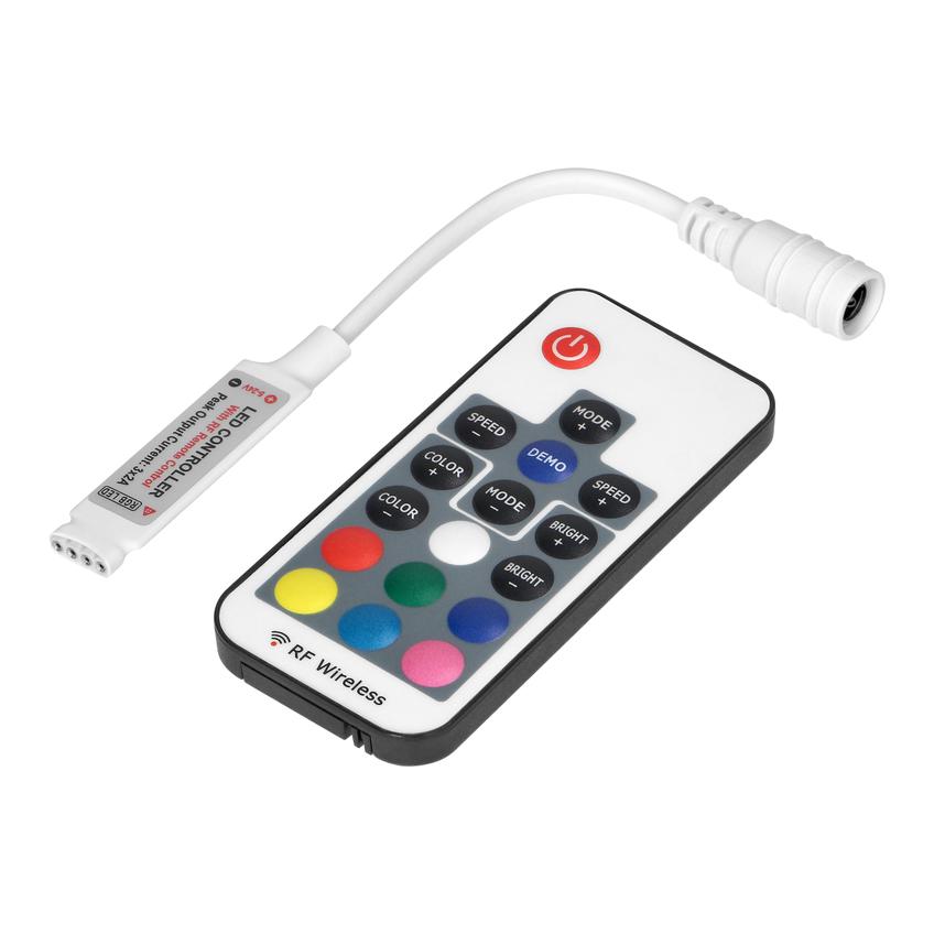 Sterownik LED RGB RF 12V 6A 72W z pilotem 17 przycisków AD-TL-6500/P17 ORNO