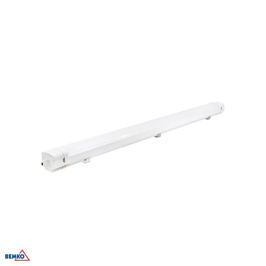 OPRAWA LAMPA HERMETYCZNA WARSZTATOWA 120cm 5580lm 36W 4000K b. neutralna IP65 BIAŁA C16-HLR-120-360-4K BEMKO