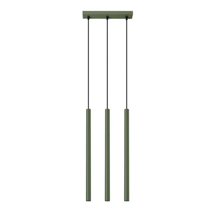 Sollux Lampa wisząca PASTELO 3 zielona oliwka SL.1520