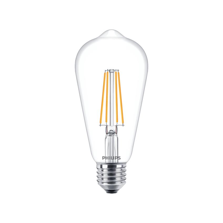 Żarówka LED 7W=60W 806lm 2700K barwa ciepła kulka 7-60W E27 ST64 827 Szkło przezroczyste 9,29001E+11 PHILIPS