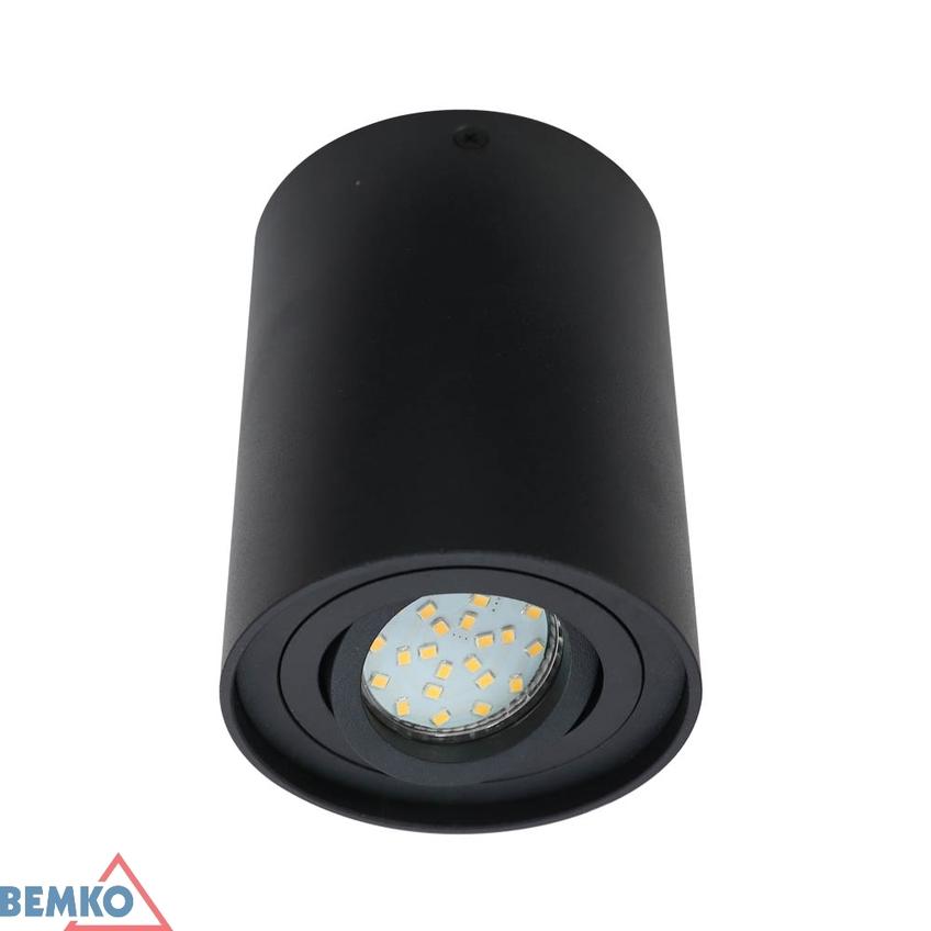 DOWNLIGHT ORTAL REGULOWANA fi96 GU10 MAX. 1x50W CZARNA C23-DLO-AR-GU10-150-BL BEMKO