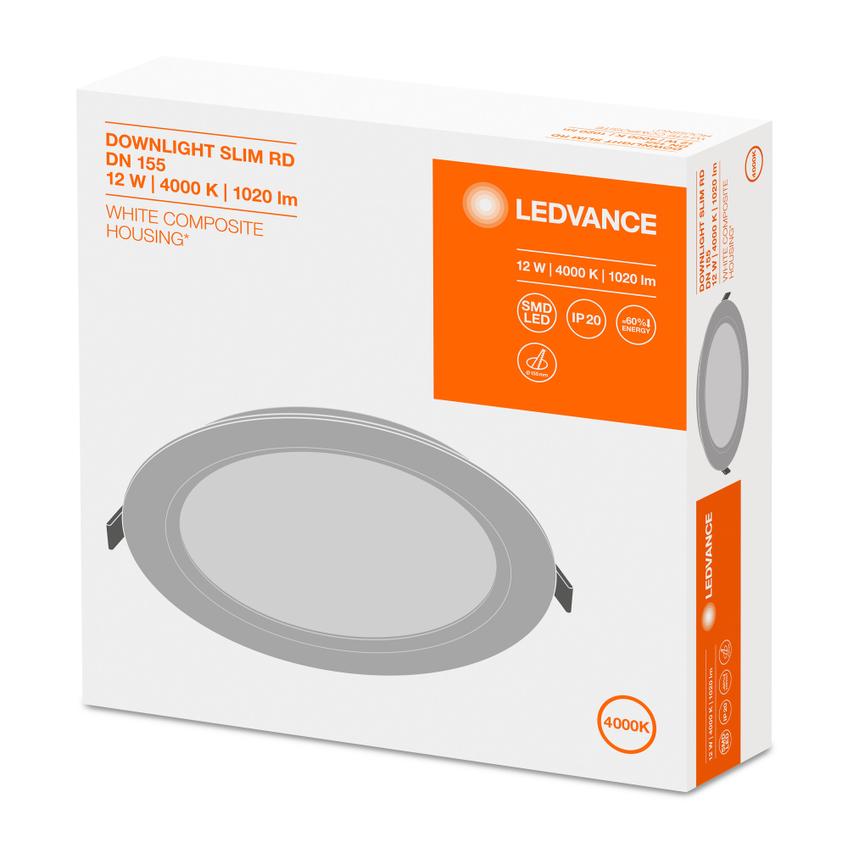 Oprawa DOWNLIGHT SLIM DN155 12W 4000K WT IP20