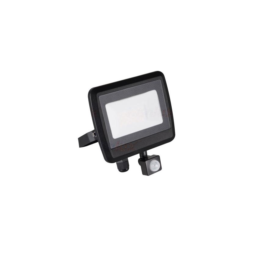 Projektor LED 30W z czujnikiem ruchu ANTEM LED 30W-NW-SE B czarny 2400lm 4000K 33207 KANLUX