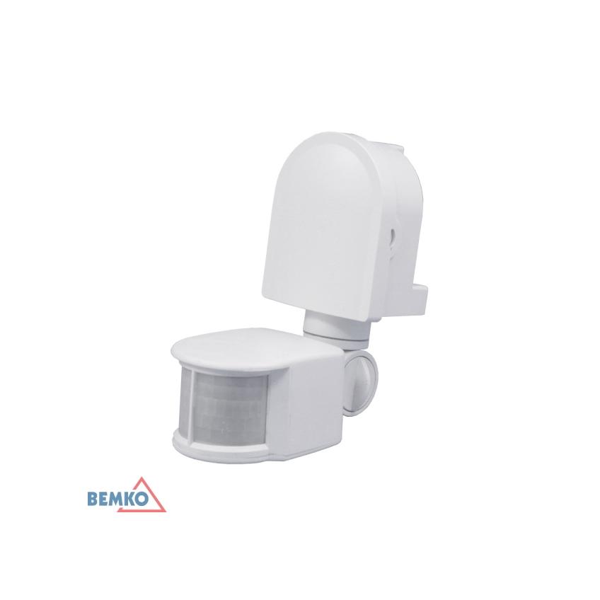 CZUJNIK RUCHU 1200W 180* BIAŁY B50-SES10WH BEMKO