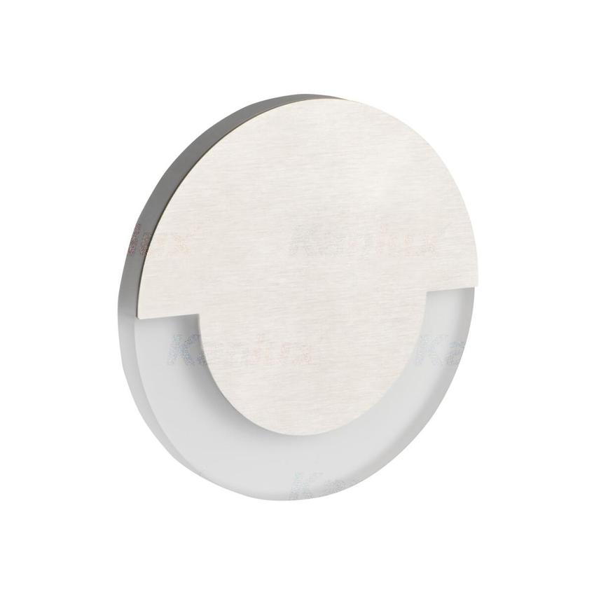 SOLA LED NW Oprawa przyschodowa LED SOLA LED NW 12 DC 0.8W barwa 4000K 14Lm IP 20 okrągły kolor stal 32491 KANLUX