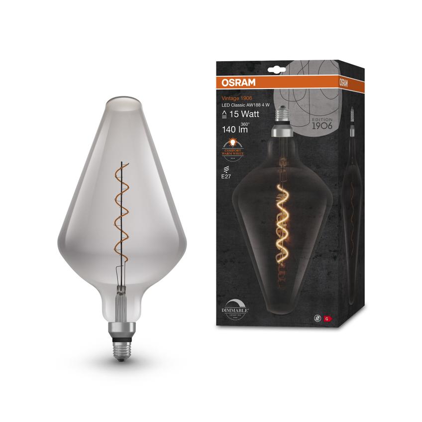 Lampa LED Vintage 1906 LED AW188 dim 15 4W/818 E27