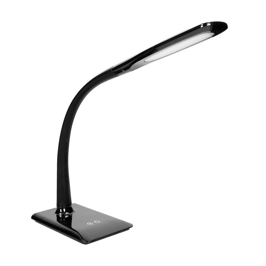 ERIE LED DIM 7W, lampka biurkowa, 400lm, czarna, funkcja ściemniania i zmiany barwy temperaturowej 3 DL-7/B ORNO