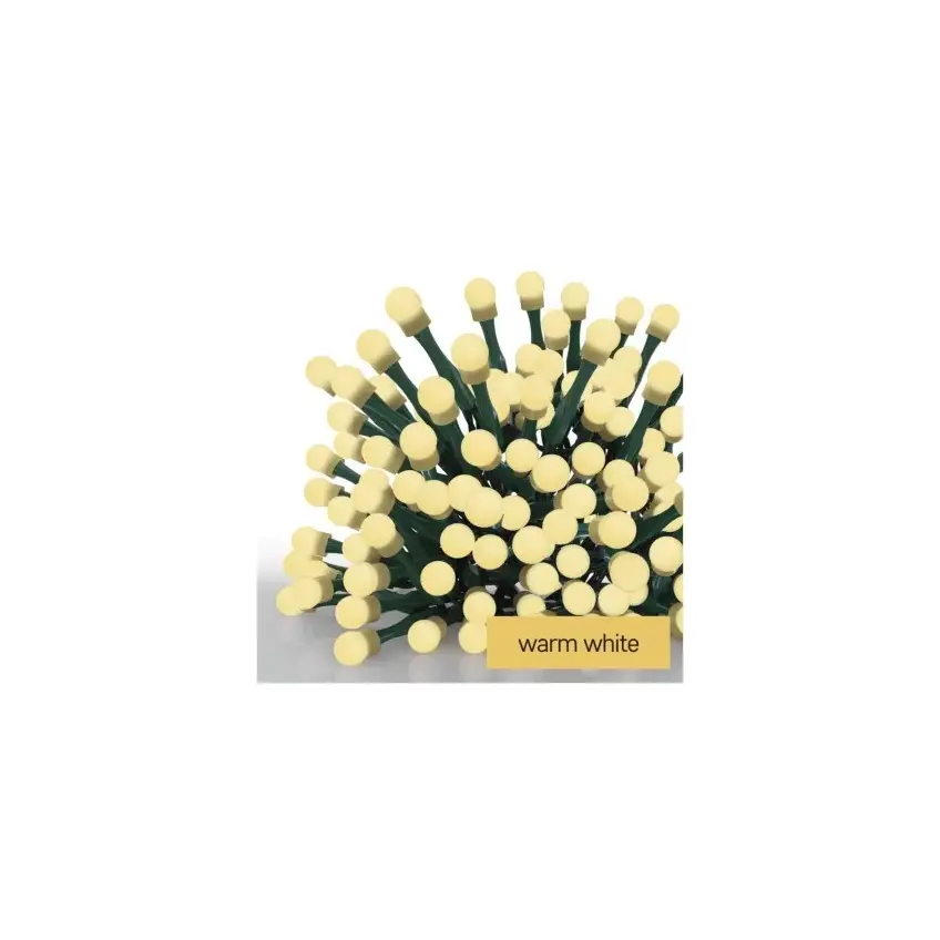 Lampki choinkowe kulki 50 LED 2,5m ciepła biel IP20 D5GW01 EMOS