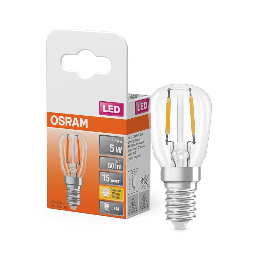 Lampa LED SPECIAL T26 Filament szkło przezroczyste 5 non-dim 1,6W 824 E14