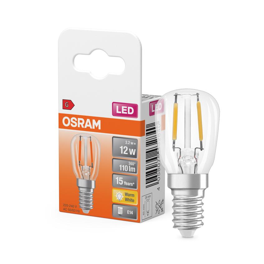 Lampa LED SPECIAL T26 10 CL 2,2W/827 230V Filament szkło przezroczyste E14