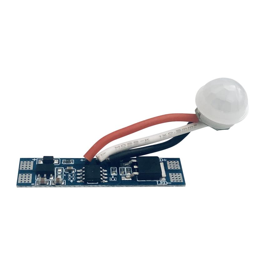 Włącznik z czujnikiem PIR do taśm LED, 5-24V, 8A AD-TL-6497/S-R ORNO