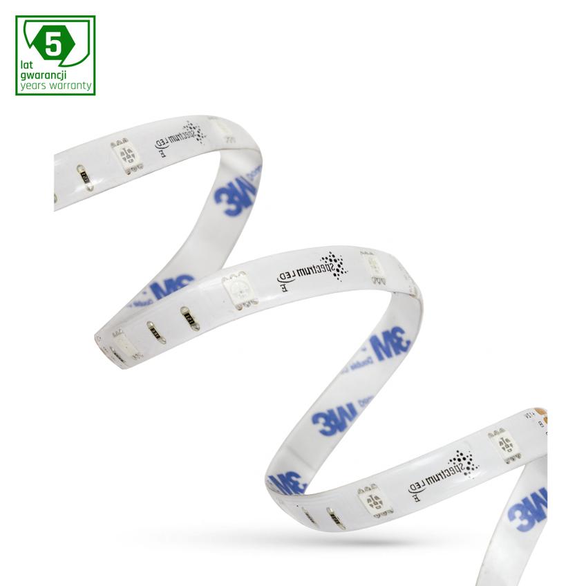 PASEK LED 30W 5050  30LED RGB 1m (rolka 5m) - bez osłony