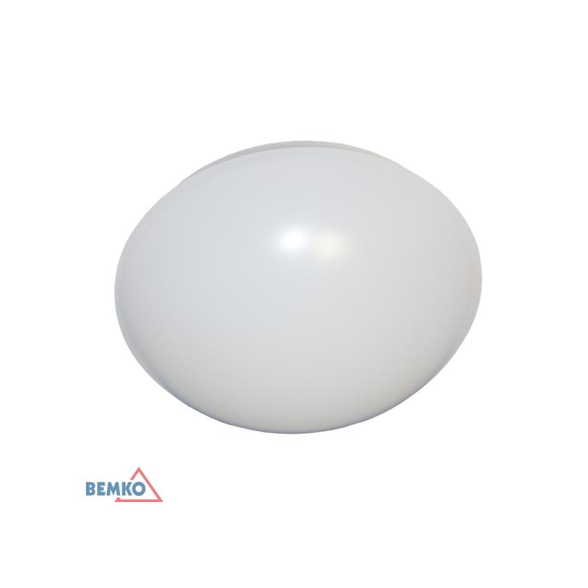 PLAFONIERA TAZAN Z CZUJ. MIKRO.1X25W E27 IP20 FI-28 PMMA+PC C38-ST72-125P-MS BEMKO