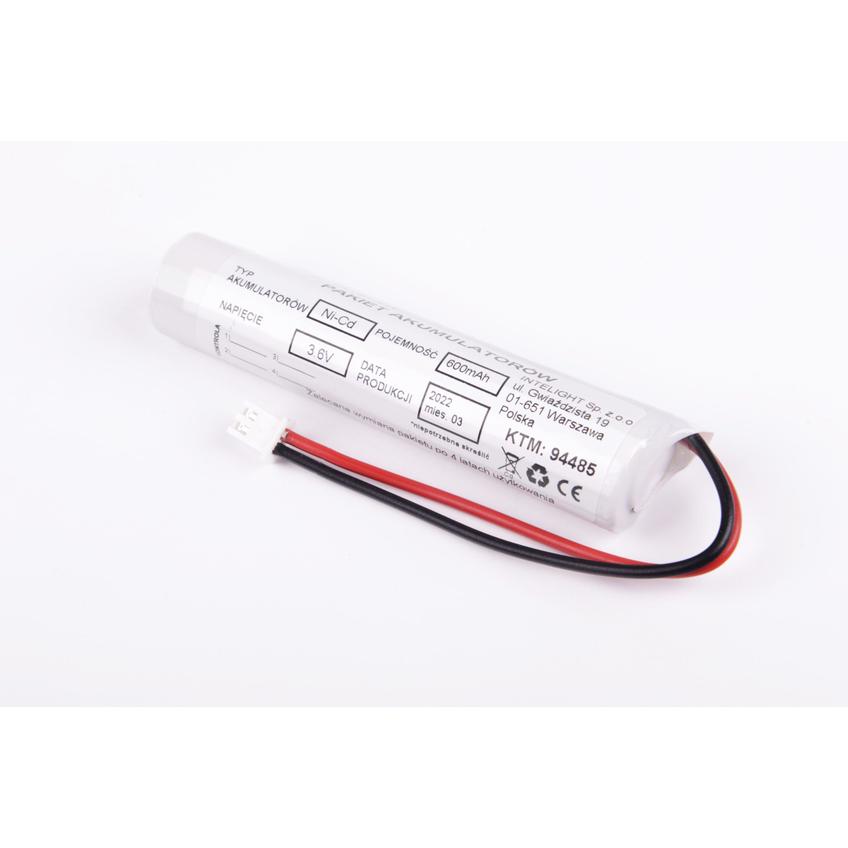 Pakiet akumulatorów NiCd 3,6V 600mAh do oprawy Punto Led (po 2016r.) 94485 INTELIGHT