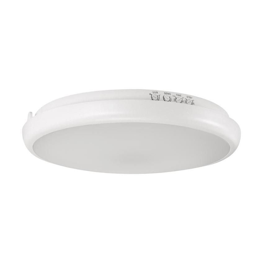 Plafoniera hermetyczna z czujnikiem ruchu EDYTOR LED C MVS 15W NW 04335 IDEUS