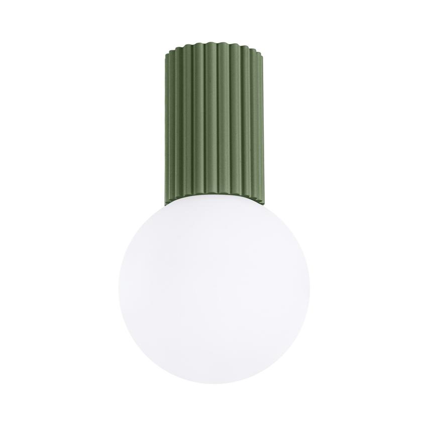 Plafon HALO zielony oliwkowy IP44