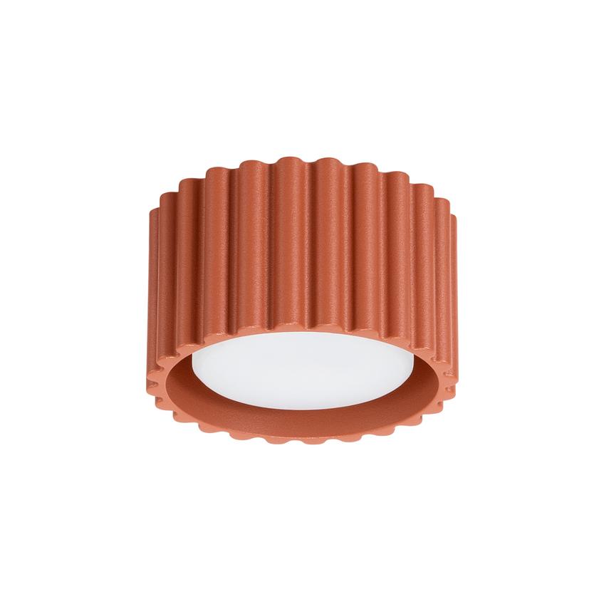 SOLLUX Plafon AURA 1 ochra czerwona Gx53 ; SL.1802