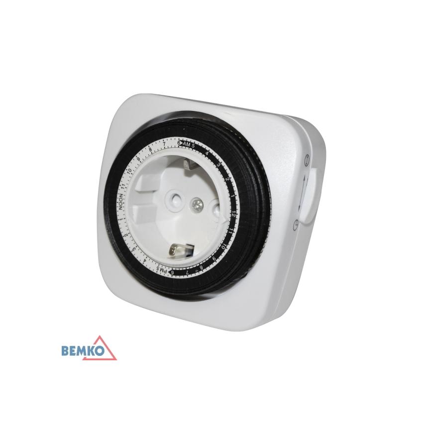PROGRAMATOR MECHANICZNY 24H SCHUKO-MINI B62-TSMD20 BEMKO