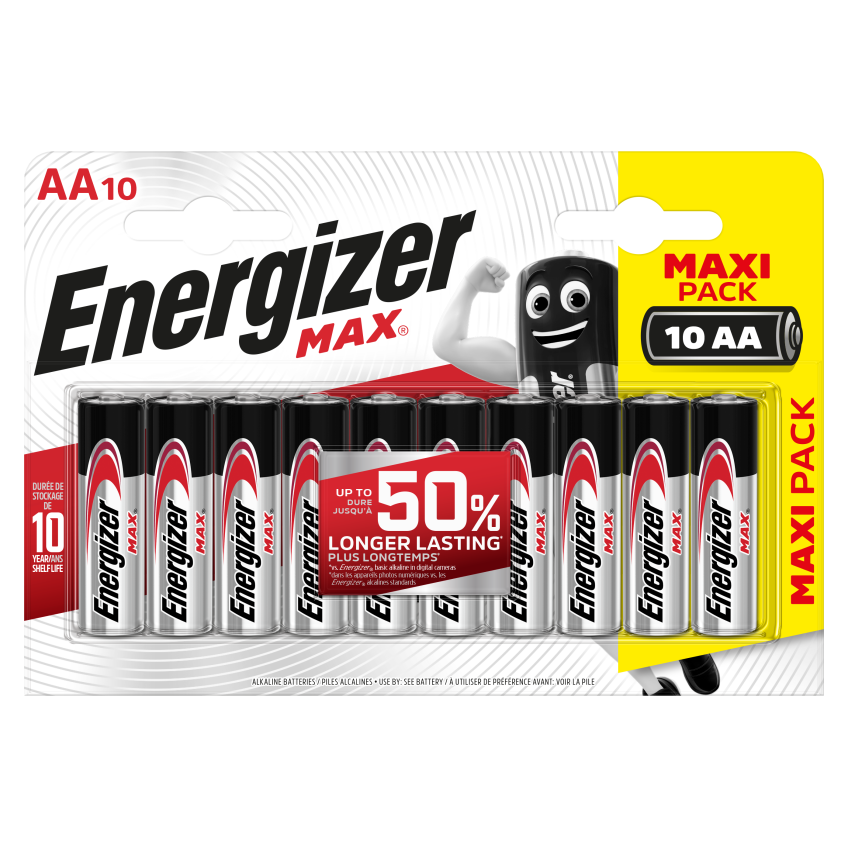 BATERIA ENERGIZER MAX AA E91 /10 a7638900437775 SELVISTA